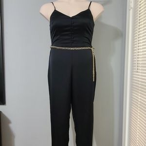 Abercrombie & Fitch Silk/Satin‎ Jumpsuit Size Medium